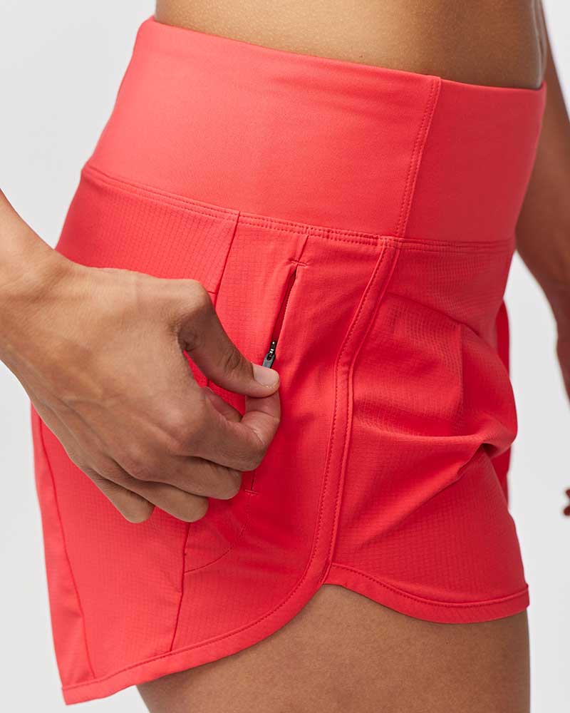 Women's High Rise Running Shorts Active Performance Wear