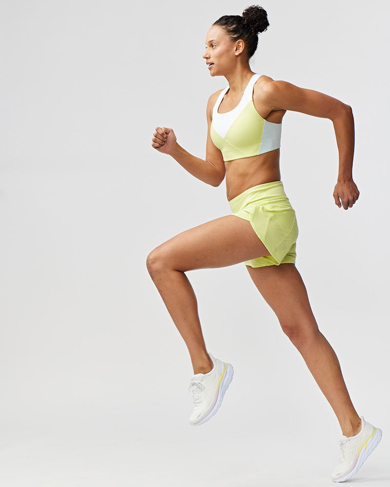 Women's High Rise Running Shorts Active Performance Wear