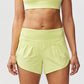 Women's High Rise Running Shorts Active Performance Wear