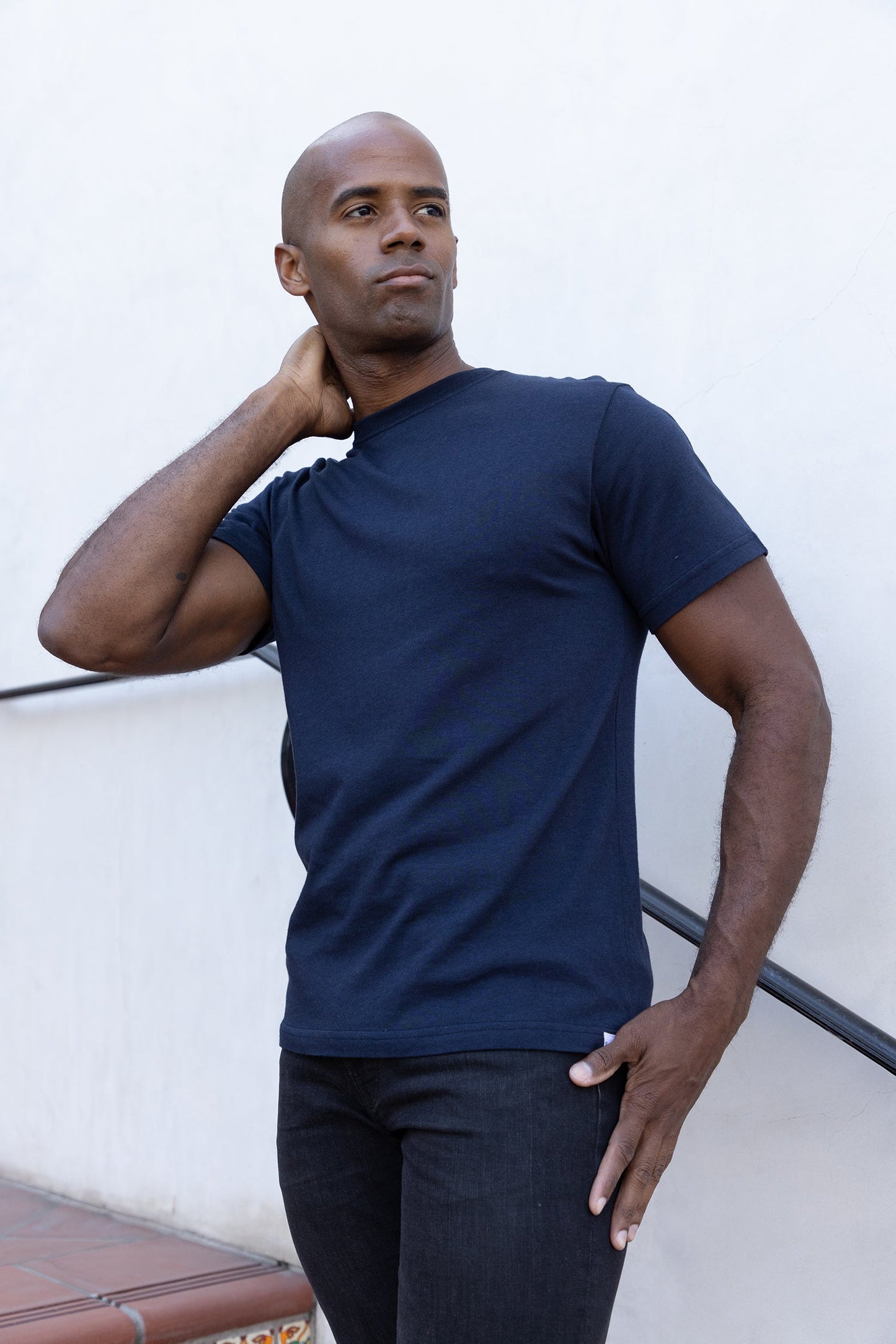 Men's Bamboo Organic Cotton Classic Short Sleeve T-Shirt