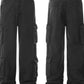 Men's Multi-Pocket Cargo Jeans for Casual Utility Style