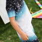 Children's Ombre Splash Print Tee and Shorts Set