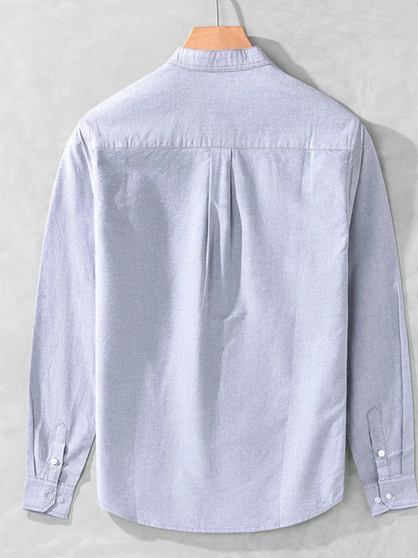 Men's Plus Size Button Up Long Sleeve Shirt