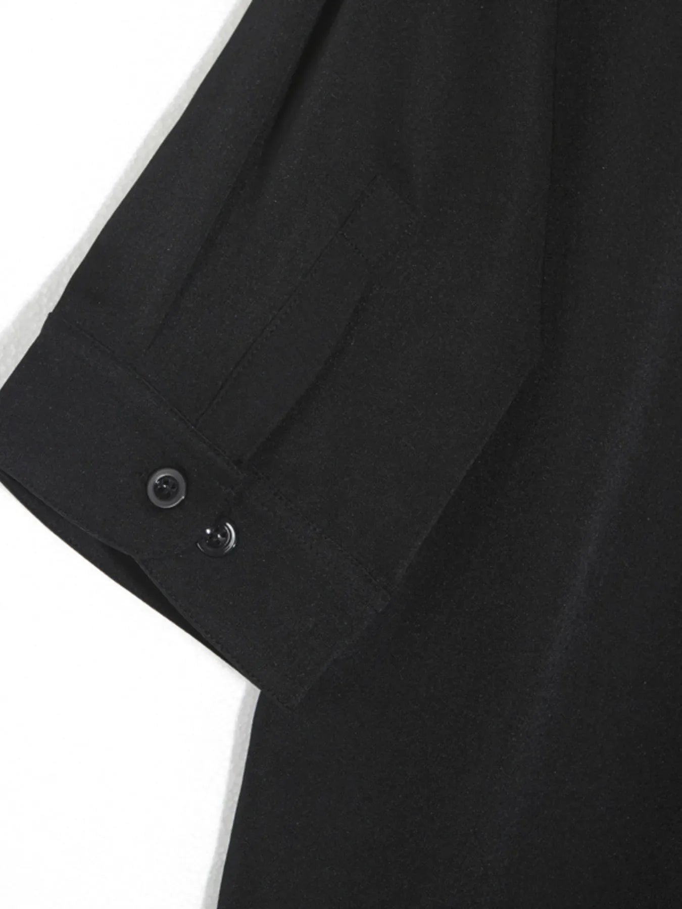 Men's Plus Size Solid Collar Half Sleeve Shirt