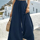 Wide Leg Drawstring Pants for Comfortable Casual Everyday Wear