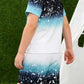 Children's Ombre Splash Print Tee and Shorts Set