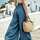 Wide Leg Drawstring Pants for Comfortable Casual Everyday Wear