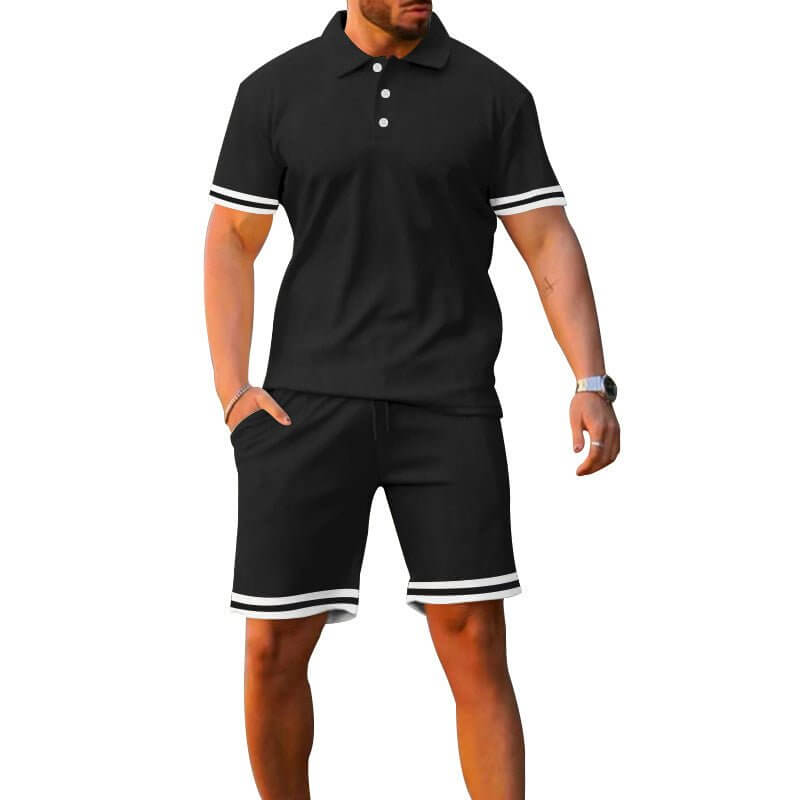 Men's Summer Sports Suit Stylish Functional Activewear Set