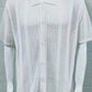 Men's Button Down Hollow Out Collared Shirt Casual