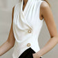Draped Asymmetrical Tank Top