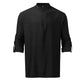 Men's Plus Size Half Button Long Sleeve Shirt