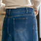 Jennifer A-Line Long Denim Skirt for Everyday Style