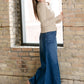 Jennifer A-Line Long Denim Skirt for Everyday Style