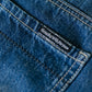 Jennifer A-Line Long Denim Skirt for Everyday Style
