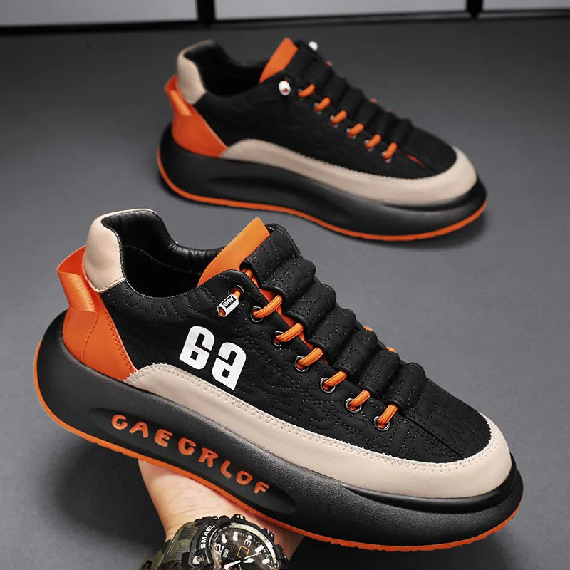Men's Breathable Casual Running Sneakers Non-Slip Sports Shoes