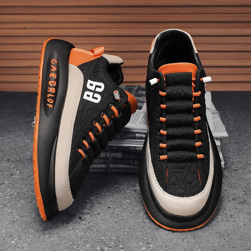 Men's Breathable Casual Running Sneakers Non-Slip Sports Shoes