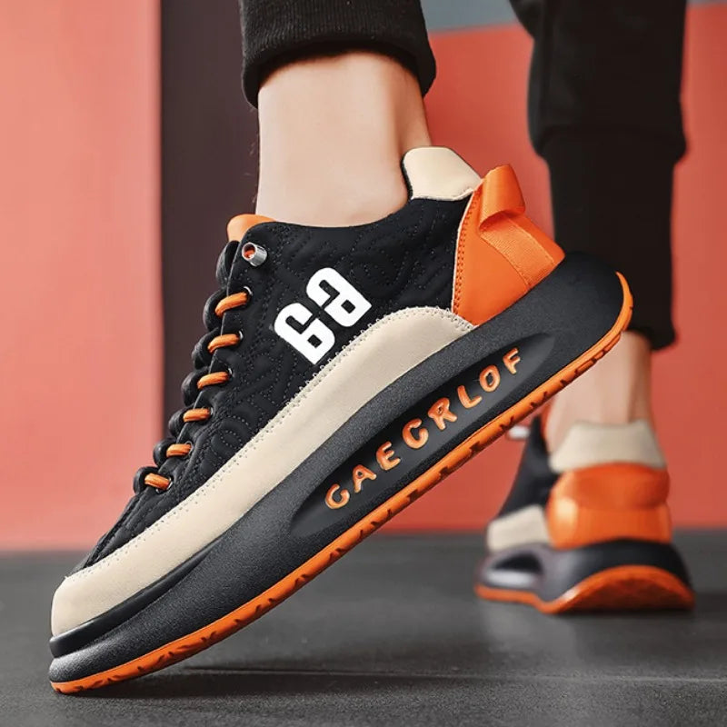 Men's Breathable Casual Running Sneakers Non-Slip Sports Shoes