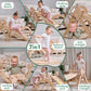 4in1 Montessori Climbing Set: Pikler Triangle, Arch, Slide Board, and Cushion for Toddlers (1–3 Years)