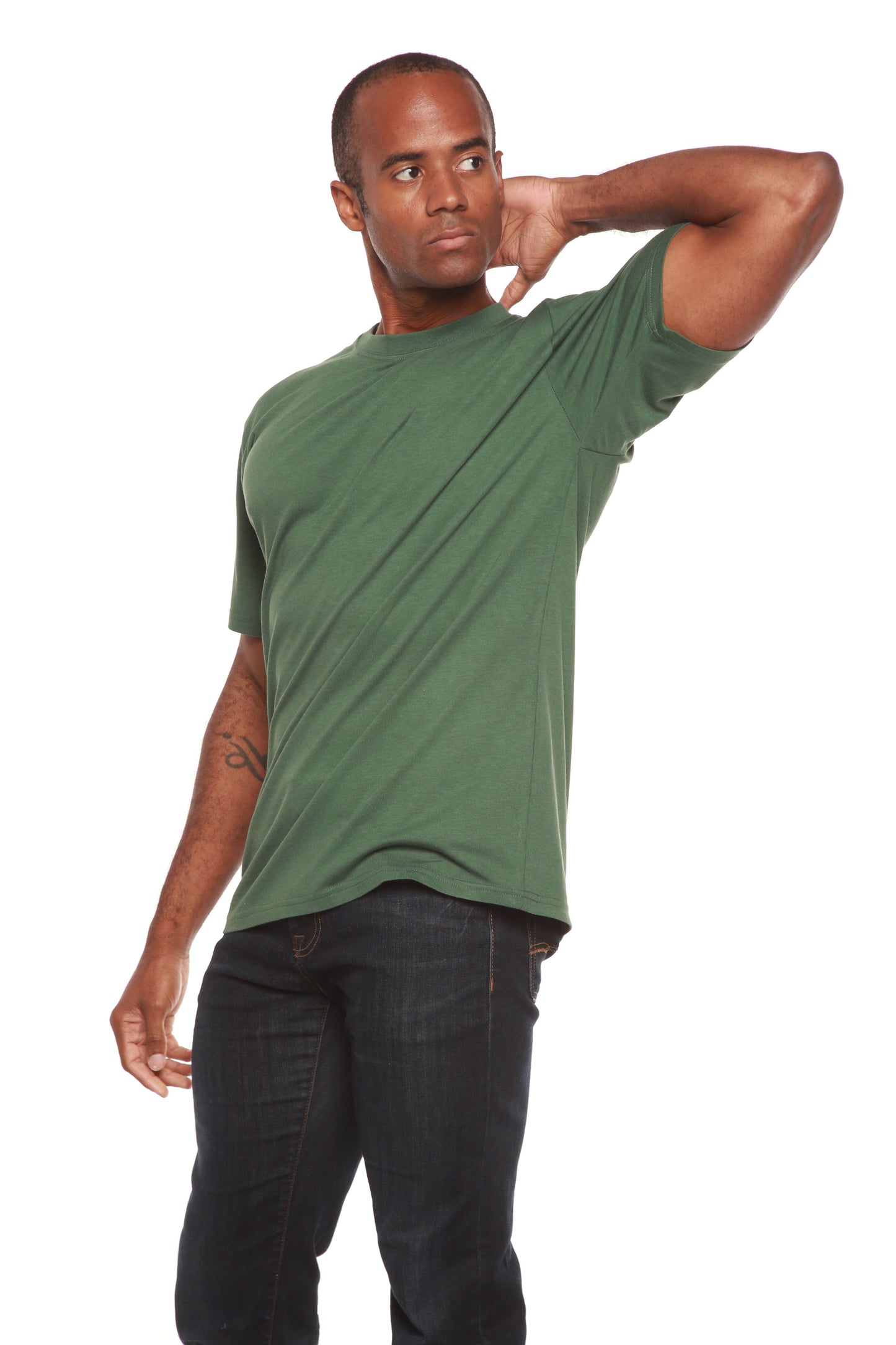 Men's Bamboo Organic Cotton Classic Short Sleeve T-Shirt