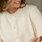 Short Sleeve Button Knit Cardigan Sweater