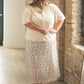 Short Sleeve Button Knit Cardigan Sweater