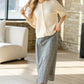 Short Sleeve Button Knit Cardigan Sweater